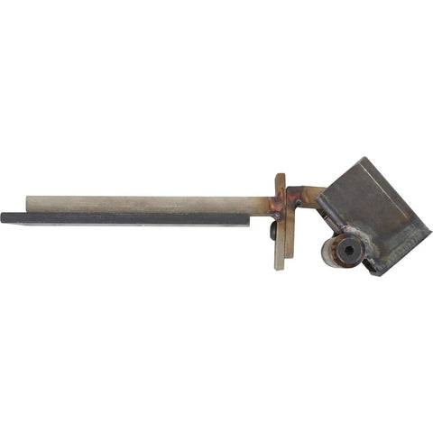 Hidden Door Hinges With Adjustable Offset Arm For Most Cars, Stainless Steel Construction With Oil Lite Bushings, Fits Your Ride, Sold In Sets Of Four For Two Doors, Requires Body Modification, Lifetime Guarantee steel car door hinge side view