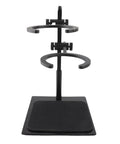 Premium 6 Piece Manual Brewing Station Featuring Rock Solid Aluminum Alloy Stand with adjustable support for pour over filter.