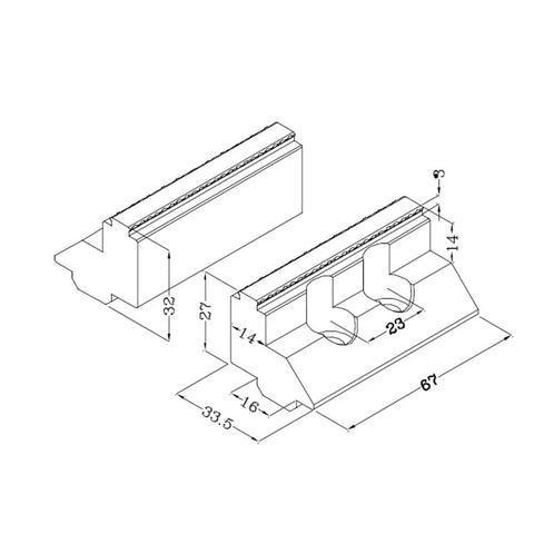 4.53 Inch CNC Self Centering Vise For Pro Grade Precision Machining, Beefy 1440 Kg Clamping Power, 70 Nm Torque, High Accuracy Milling And Woodworking Jig For Perfect Alignment Every Time, technical drawing with dimensions