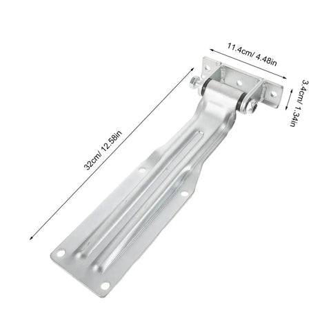 Heavy Duty Truck Door Hinge For Utility Trailer And Refrigerated Truck With Iron Construction And Anticorrosion Finish Delivers High Strength And Stable Temperature Control For Cargo Applications, 32cm