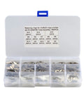Beefy Retaining Ring Kit Snap Rings 400 Pcs Stainless Steel M1.5 To M15 E Shaped External Rings in plastic case