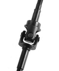 Tough As Nails Steel Front Cvd Drive Shafts Upgrade Kit For 1/10 Scale Rc Rock Crawlers showing black universal joint detail.