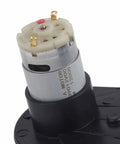 Close-up of RS390 High Speed Electric Motor for Kids Ride On Toys, 6V 12V Compatible, 12000-20000RPM Boost motor component.