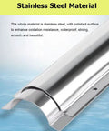 3.3 Foot Stainless Steel Wire Guard Raceway Cord Cover Cable Management Hider Protector polished surface