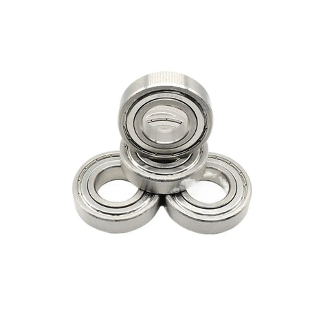 Heavy Duty Double Sealed Deep Groove S6206ZZ Stainless Steel Ball Bearings 30x62x16mm, stacked view for precision industrial use.