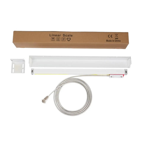 Linear Encoder 0.5 Micron, 1 Micron, 5 Micron, 5V 80mA Power Supply, TTL Square Wave Output, CNC Machine Tool Measurement Scale