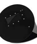 Front view of Pancake Welding Hood Helmet With 2x4 Lens Compatibility, showcasing ultra-light, fire and heat resistant shield.