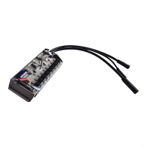Kick Up Your E-Bike Game With This Rock Solid 22A Controller That Cranks Out 500W For A Breezy Ride On Any Trail Compatible With Hailong Base And Julet Display For Serious Thrills., metal 22A 500W e-bike controller with wires