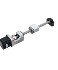 Beefy Nema 23 Motor Mounting Bracket With BK15 Bearing End Support For 20mm Ball Screw CNC Kit Aluminum Mounting Plate