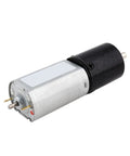 Slick Mini Dc Planetary Gear Motor Featuring Carbon Brushes And A 20Mm Shaft, compact design for low speed torque applications.