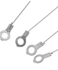 4 Pack Nichrome Heating Element Replacement For Heat Sealer And Vacuum Packaging Machine Wire Rod Upgrade Component Wide Compatibility, silver alloy rods