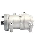 Rock Solid Electric Air Conditioning Compressor Swap For Toyota Bz4x And Bz3 Vehicles Sw0424001900 silver compressor with ports
