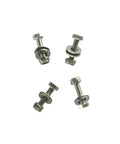 Bolts and screws for Hydrofoil Stabilizer Dorsal Fin Wing For Outboard Motors 5 To 150 HP Easy Install Durable Aluminum Build