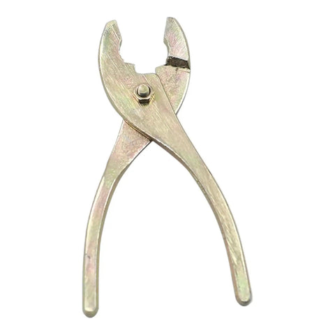 Steel pliers from Universal Motorcycle Tool Kit For Yamaha Polaris Kawasaki Suzuki BMW Can Am Must Have Repair Kit With 6 Tools And Storage Pocket