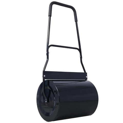 Sturdy 16 Gallon Lawn Roller For A Flawless Lawn Water Or Sand Fill Drum Roller With Steel Frame And U Shaped Handle
