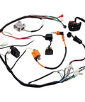 ATV Wiring Harness Kit With Full Copper Wire For 150cc To 300cc Engines Replacement Fits Go Kart Dirt Bike Quad Bike And Scooters Works With Lifan Loncin Zongshen YX