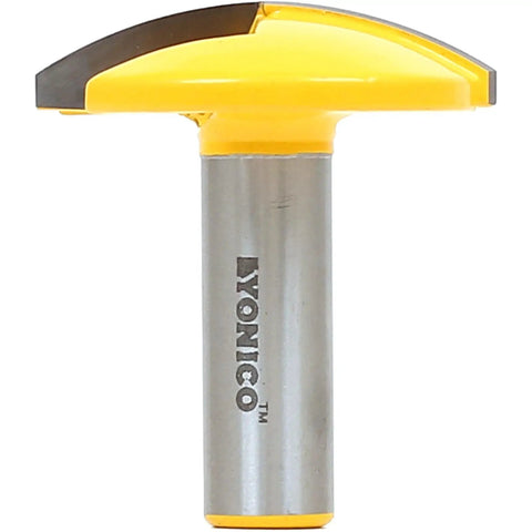 Go-To Horizontal Crown Router Bit With 1-1/2 Inch Radius And 1/2 Inch Shank For CNC Table Mount And Handheld Routers Pro Grade