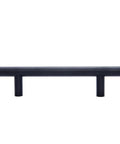 Euro Bar Cabinet Pull Handles Satin Nickel 7.38 Inch Length 5 Inch Hole Center 1/2 Inch Diameter 25 Pack For Cabinets And Cupboards