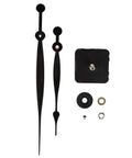 DIY Quartz Clock Movement Kit With Plastic Shell includes hands, battery powered mechanism for vintage clocks, and hobby projects.