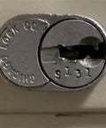 Heavy Duty Office Cabinet Replacement Key For S110 Core Fits Desk Drawers And Modular Cubicle Locks Genuine Oem Brass Hardware No Fuss Setup Slides Like A Charm For Daily Grind Use - close-up of S131 lock core