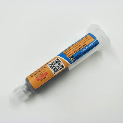 Pro Grade Solder Paste Flux Sn63 Pb37 25 to 45 Micron 10cc Syringes Pack for PCB SMD Repair and Mobile Phone Reballing XG Z40
