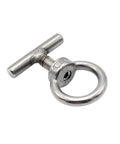 Beefy Stainless Steel Eye Bolts And Lifting Eye Nuts 304 Grade Ring Eye Bolt For Secure Lifts Easy Install Reusable Simple Structure Great For Quick Hoists And Heavy Loads, 304 stainless steel T-handle eye bolt