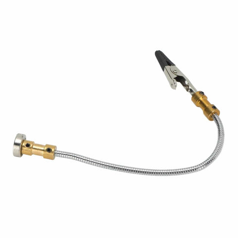 Adjustable Magnetic Soldering Helping Hand Clip With Gooseneck Arm Alloy Steel Fixture For Maintenance And PCB Work
