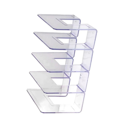 Absolute Game Changer Clear Bag Organizer Stackable Handbag Rack Built From Premium Pc Material For Closet Bedroom Or Living Room Four Section Purse Storage Hack To Keep Your Vibe Organized And Slay