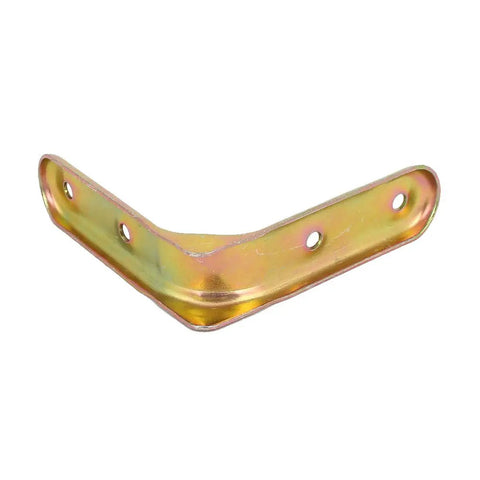 Built Tough 82mm L Shape Shelf Angle Brackets 50 Pack Premium Bronze Tone, L bracket support in a gold finish.