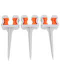 Three Pack Garden Hose Guide Spikes With Durable ABS Roller Guides For Plant Protection Greenhouse And Yard Lawn Care Watering Made Easy