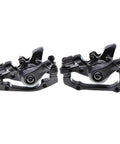 Heavy Duty Mechanical Disc Brake Pair For Ebikes And Folding Bikes Featuring 160mm Front Rear Aluminum Rotors, black calipers.