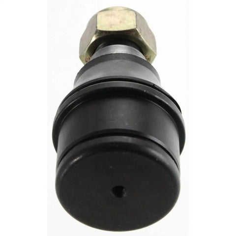 Premium Front Suspension And Ball Joint Replacement Kit Set Of 8 complete assembly showing black ball joint with metal nut.