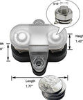 Bus Bar Terminal Block Power Stud Size 0.3125 Inch Battery Junction Post Distribution Block Insulated With Cover DC 48V 250A