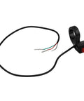 Sick 22Mm Motorcycle Handlebar Switch With Crisp 3-Speed Gear Shifter For Dirt Bikes Scooters And E-Bike Fits Standard 7/8 Inch Bars In Sleek Black Or Bold Red Colors To Lube Your Rides Smooth As Always.. black 3-speed 22mm ABS handlebar switch with wiring