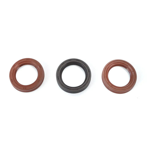 Three seals from Timing Belt And Water Pump Kit For 1998 To 2005 Volkswagen Beetle Golf Jetta 2.0L 8V SOHC Includes Premium Tensioner And Idler.
