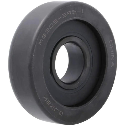 Heavy Duty Rock Solid Built Tough Mast Guide Ball Bearing For Forklift With Double Rubber Seal 4 Pack, side view, durable design