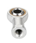 Rock Solid Fish Eye Rod End Joint Bearing Self Aligning Solid Forged Steel Bearing Ball Spherical Female Thread close-up view