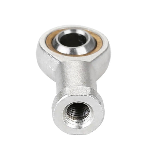 Rock Solid Fish Eye Rod End Joint Bearing Self Aligning Solid Forged Steel Bearing Ball Spherical Female Thread close-up view