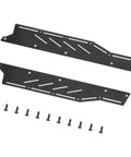 Arrma F1 Chassis Frame for Limitless One Seventh RC Car Replacement Left and Right Skid Plates Set with screws, carbon fiber material