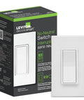White Decora Smart Dimmer Switch No Neutral Needed Dead Simple Install Wall Control compatible with Alexa and Google Home.