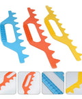 Three Piece Beehive Frame Spacers For 8 9 10 Frame Hives With Distance Rake Beekeeping Tools No Fuss Lightweight Durable Plastic.