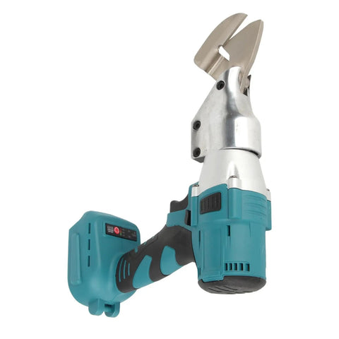 Heavy Duty Cordless Electric Metal Shears With 360 Degree Rotating Head For Cutting Sheet Metal Roofing And Wire Mesh robust ABS design close-up