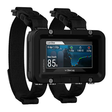 Descent X50i Dive Computer With A 3-Inch Color Touchscreen, 20 ATM Depth Rating, Sapphire Lens, Leakproof Buttons shown.