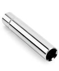Spike Lug Nut Socket Key For Stripped Lug Nuts, 19Mm Hex Universal Drive Spike Lug Nut Socket Tool, chrome-plated view
