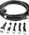 GVD Gas Vent Damper Universal Wiring Kit With 8 Ft Leads And Adapters shown with connectors for easy installation and control