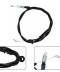 Lawn Mower Clutch Drive Cable Replacement For Mountfield Models Heavy Duty Drive Cable With Easy Install Built To Last For Smooth Start And Precise Control Fits Select Mower Series One Color, black cable with spring ends
