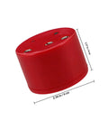 Red Fencing Gear Tester Box For Foil And Epee Training And Gear Repair With Beeping Sensor, dimensions 1.57x2.36 in.
