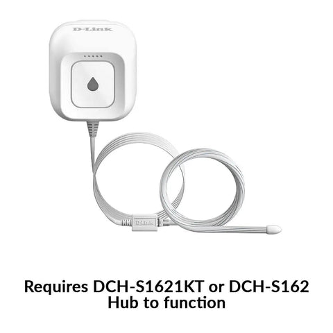 Water Sensor Add On for DCH-S1621KT, Long Range Battery Powered, Wi Fi Enabled Home Monitoring With App Alerts, Requires DCH-S1621KT