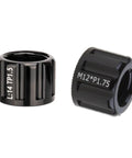 Super Durable Aluminum Bike Thru Axle Nut 12mm 15mm Thread Quick Release Cap black nut for bike hub skewer accessory