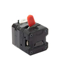 Top Shelf Large Gear Extruder For 3D Printers Smooth Filament Feed Upgrade Kit with rugged design and dual drive system.